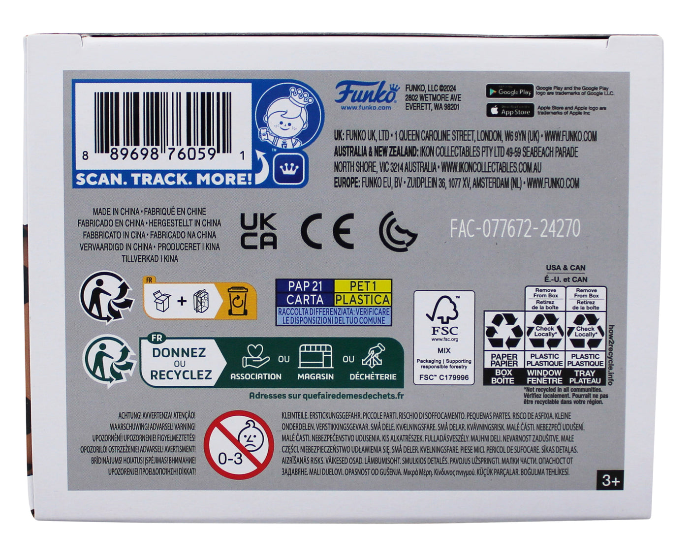 Aryan Simhadri Percy Jackson Signed Grover #1467 Funko Pop Figure BAS #BN54816