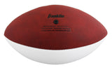 Cowboys Emmitt Smith Signed Franklin White Panel Logo Football W/ Case BAS Wit