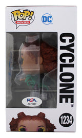 Quintessa Swindell Black Adam Signed Cyclone #1234 Funko Pop Figure PSA #AL71387