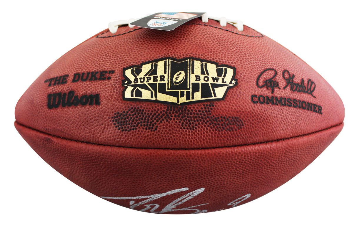 Saints Drew Brees "SB MVP" Signed SB XLIV Wilson "Duke" Football BAS W #5W002364