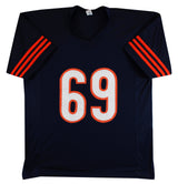 Jared Allen Authentic Signed Navy Pro Style Jersey Autographed PSA/DNA Itp 1