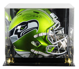 Seahawks Devon Witherspoon Signed Flash Full Size Speed Rep Helmet W/ Case BAS W