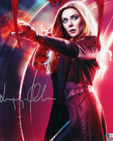 Elizabeth Olsen The Scarlet Witch Authentic Signed 11x14 Framed Photo BAS