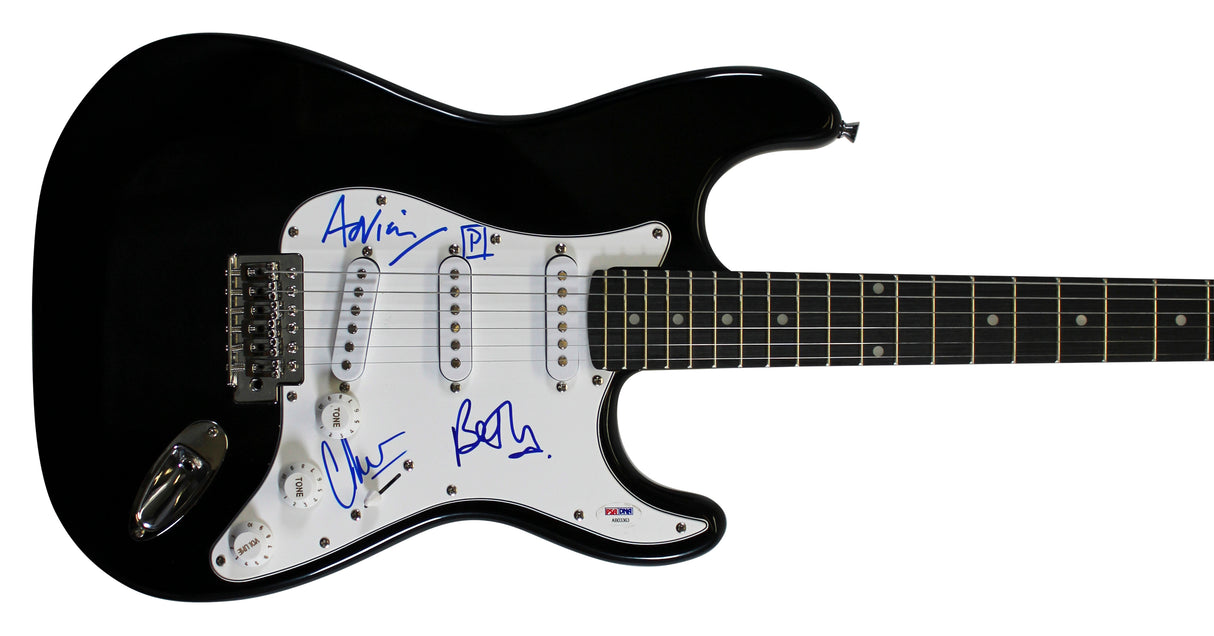 Portishead (3) Gibbons, Utley & Barrow Signed Electric Guitar PSA/DNA #AB03363