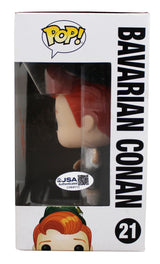 Conan O'Brien Signed Bavarian Conan #21 Funko Pop Vinyl Figure JSA #CH64112