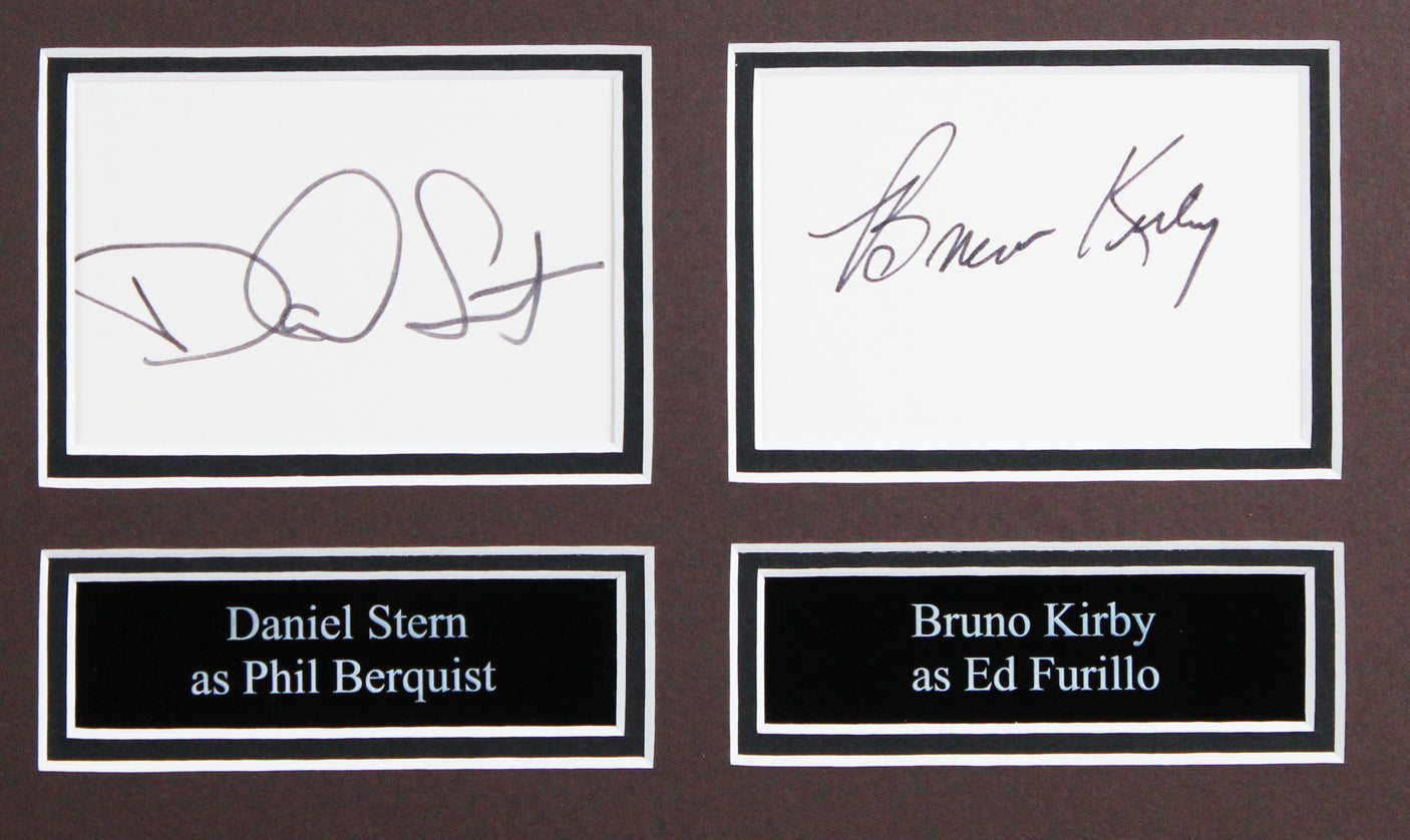 City Slickers (4) Crystal, Palance, Kirby & Stern Signed Framed Display BAS LOA