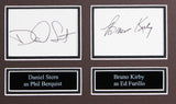 City Slickers (4) Crystal, Palance, Kirby & Stern Signed Framed Display BAS LOA