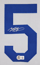 Dodgers Mookie Betts Authentic Signed Gray Nike Jersey Autographed BAS