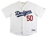 Dodgers Mookie Betts Authentic Signed White Majestic Cool Base Jersey BAS