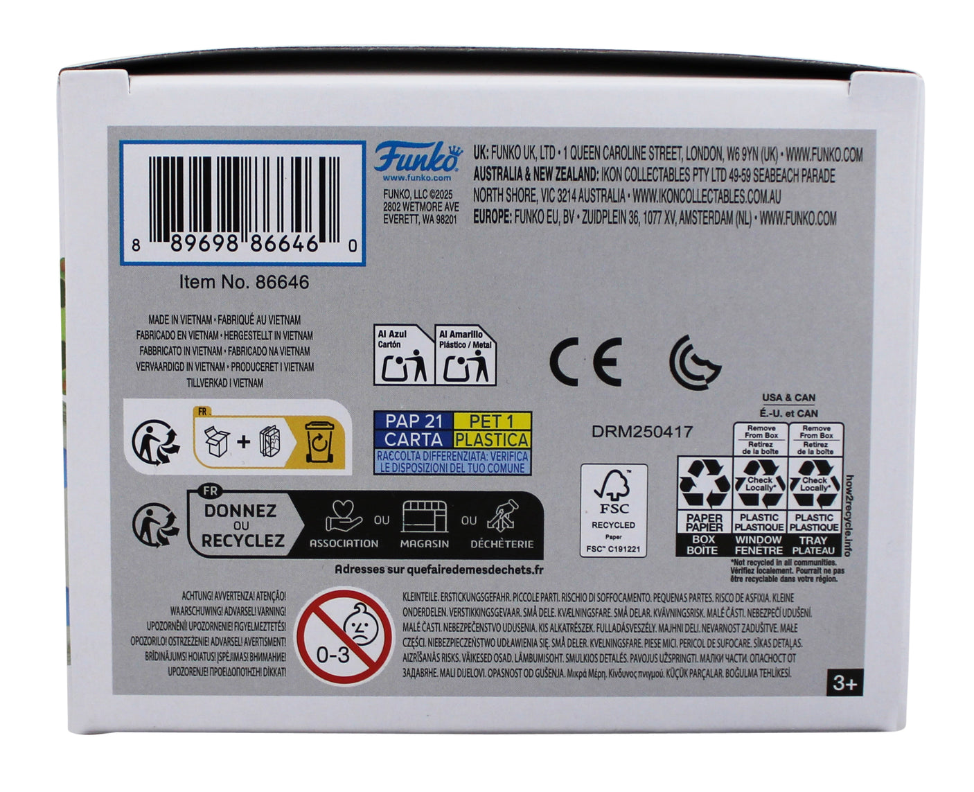 Anthony Carrigan Superman Signed Metamorpho #586 Funko Pop Figure BAS #BS35944