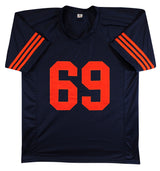 Jared Allen Authentic Signed Navy Pro Style Jersey Autographed BAS #BW20559