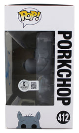 Fred Newman Doug Signed Porkchop #412 Funko Pop Vinyl Figure BAS #BN76609