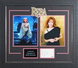 Reba McEntire Authentic Signed & Framed 3x5 Index Card Autographed JSA #CJ41564