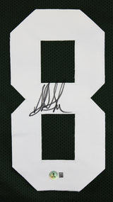Sterling Sharpe Authentic Signed Green Pro Style Jersey BAS Witnessed