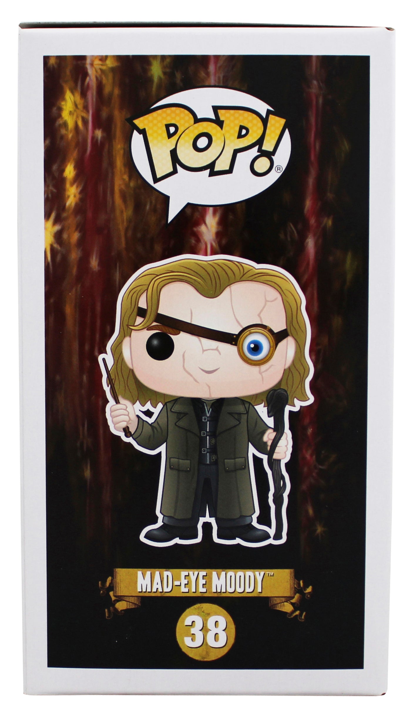 Brendan Gleeson Harry Potter Signed Mad-Eye Moody #38 Funko Pop Vinyl Figure JSA