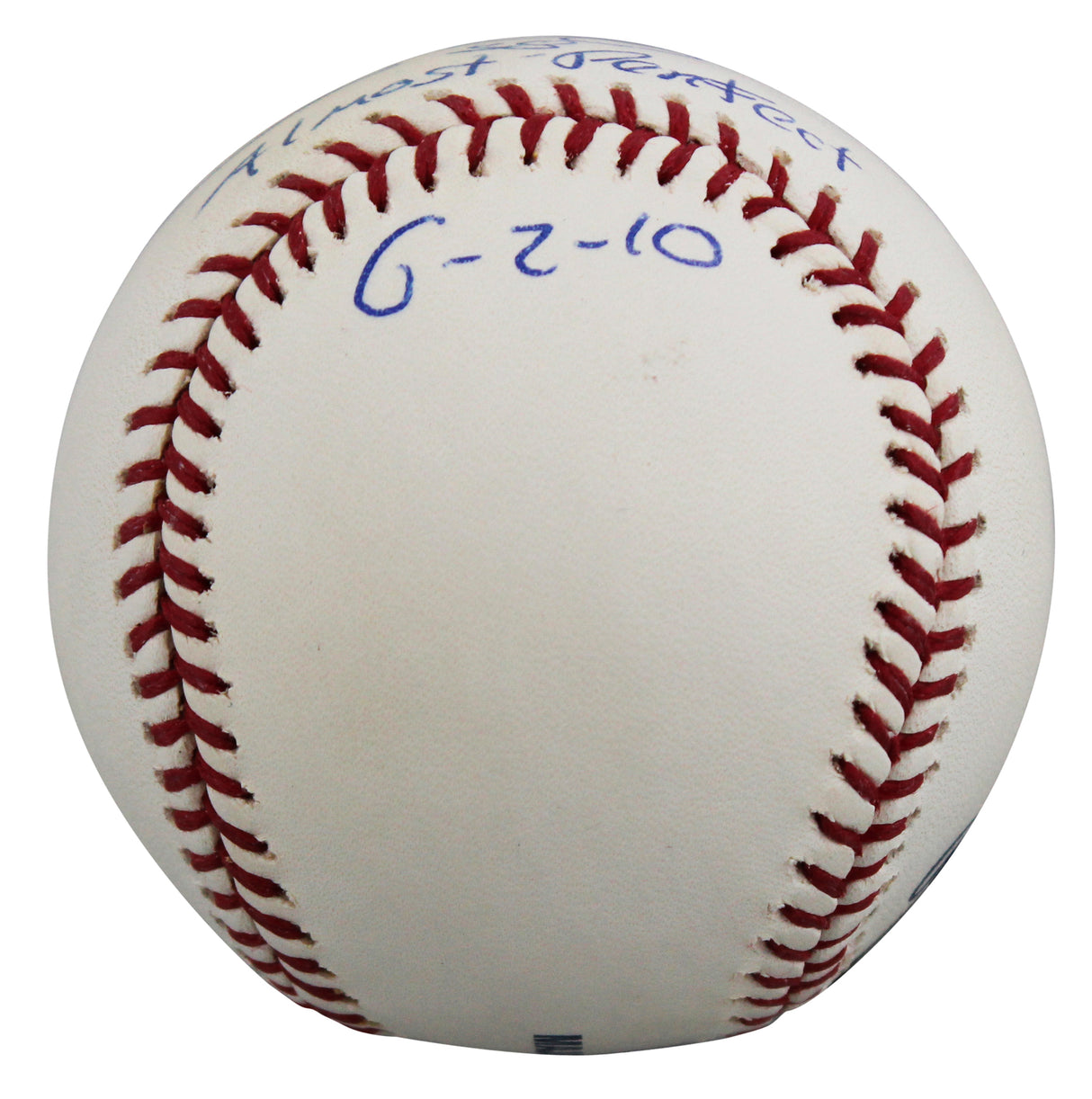 Armando Galarraga & Jason Donald "Almost Perfect" Signed Baseball BAS #BW20560