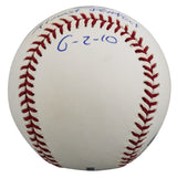 Armando Galarraga & Jason Donald "Almost Perfect" Signed Baseball BAS #BW20560