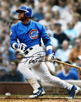 Cubs Sammy Sosa "609 HRS" Signed 16x20 Vertical Photo JSA Witness #WC774644