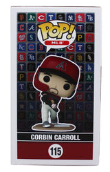 D-Backs Corbin Carroll Authentic Signed #115 Funko Pop Vinyl Figure JSA #CI50044