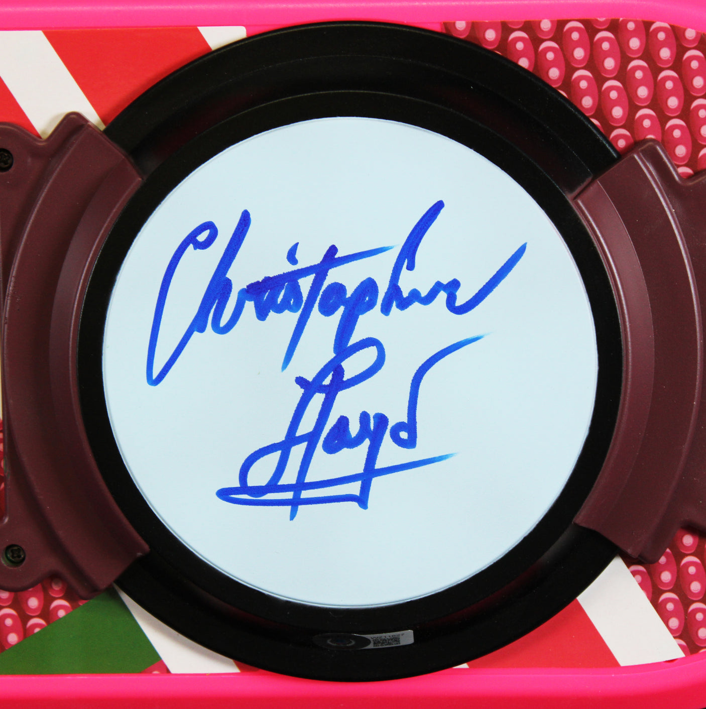 Michael J. Fox & Christopher Lloyd Back To The Future Signed Hoverboard BAS Wit