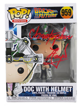 Christopher Lloyd Back To The Future Signed #959 Funko Pop Vinyl Figure BAS 3