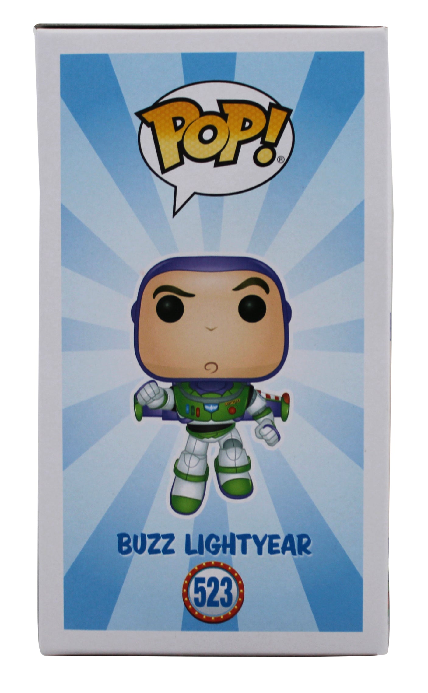 Tim Allen Toy Story 4 Signed Buzz Lightyear #523 Funko Pop Vinyl Figure BAS 1