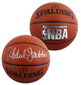 Kareem Abdul-Jabbar Signed Spalding All Conference I/O Basketball BAS #BX50678