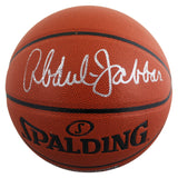 Kareem Abdul-Jabbar Signed Spalding All Conference I/O Basketball BAS #BX50678