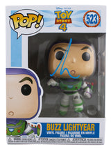 Tim Allen Toy Story 4 Signed Buzz Lightyear #523 Funko Pop Vinyl Figure BAS 2