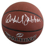 Kareem Abdul-Jabbar Signed Spalding Super Tack I/O Basketball PSA Itp #7A64725