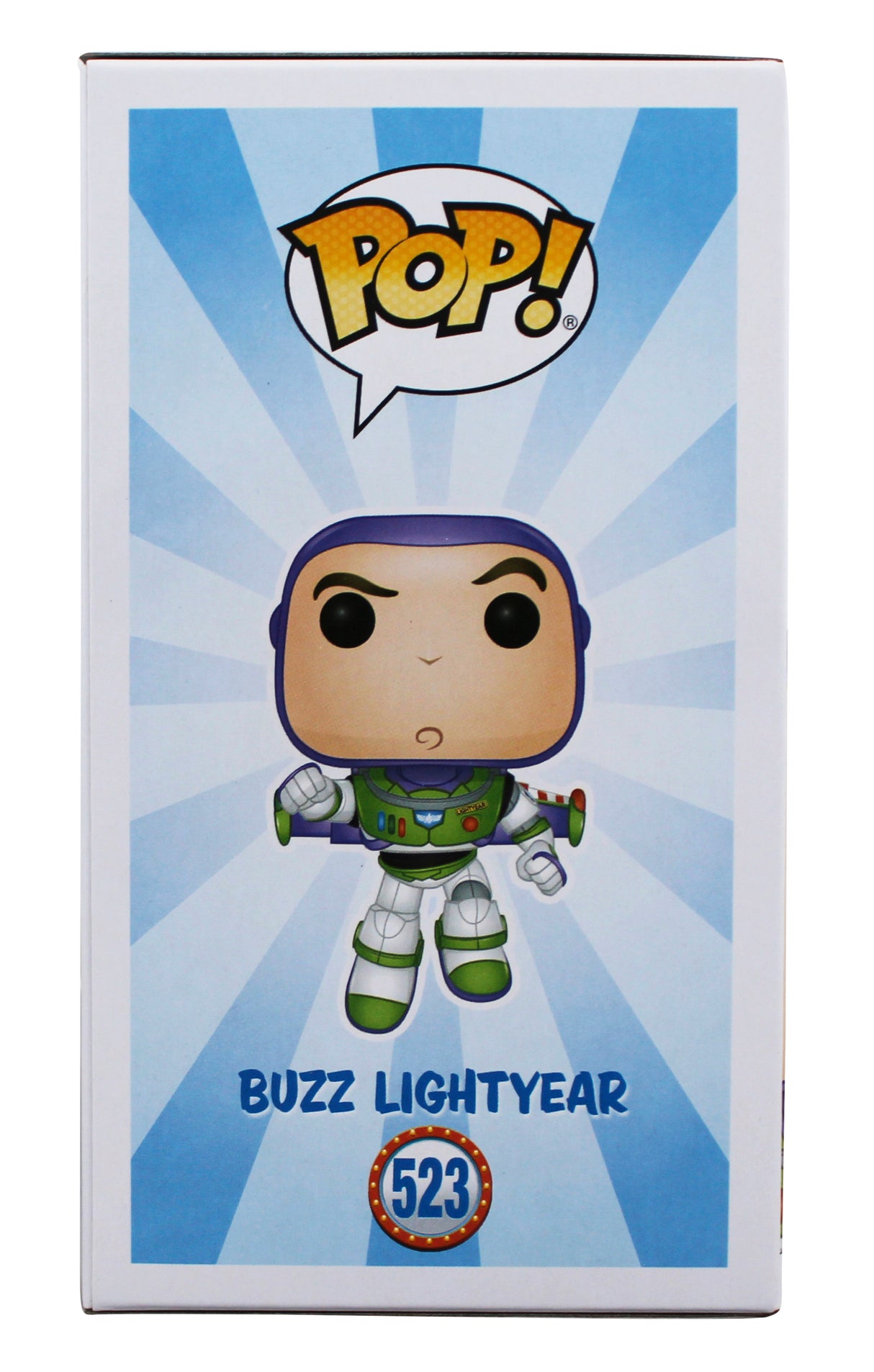 Tim Allen Toy Story 4 Signed Buzz Lightyear #523 Funko Pop Vinyl Figure BAS 2