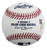 Cubs Sammy Sosa "Go Cubs" Signed Manfred OML Baseball W/ Case JSA Witness