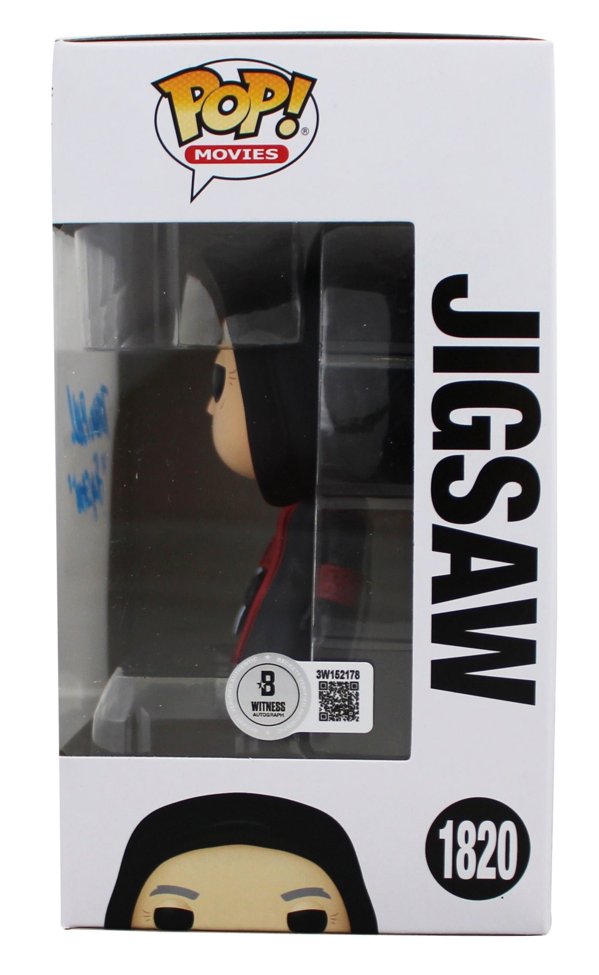 Tobin Bell Saw "Jigsaw" Authentic Signed Jigsaw #1820 Funko Pop Vinyl Figure BAS