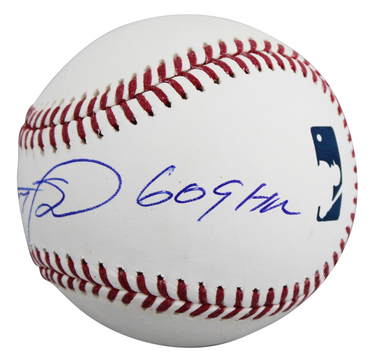 Cubs Sammy Sosa "609 HRs" Authentic Signed Manfred OML Baseball JSA Witness