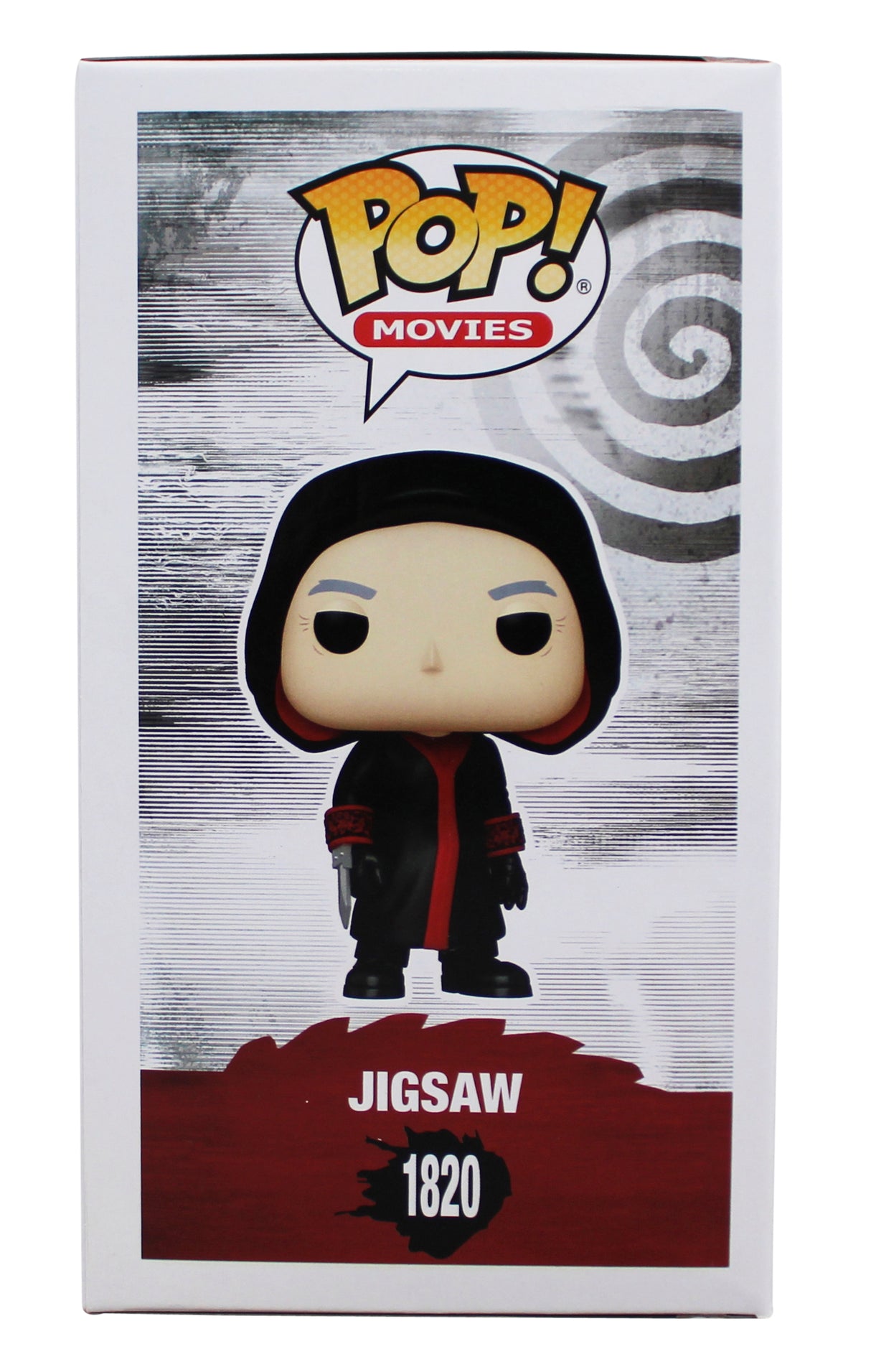 Tobin Bell Saw "Jigsaw" Authentic Signed Jigsaw #1820 Funko Pop Vinyl Figure BAS