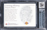 Shaquille O'Neal Signed 2000 Fleer Courting History #CH2 Card Auto 10! BAS Slab