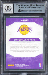 Shaquille O'Neal Signed 2018 Nat Convention Legends #LEG3 Card Auto 10! BAS Slab