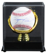 Cubs Sammy Sosa "Go Cubs" Signed Manfred OML Baseball W/ Case JSA Witness