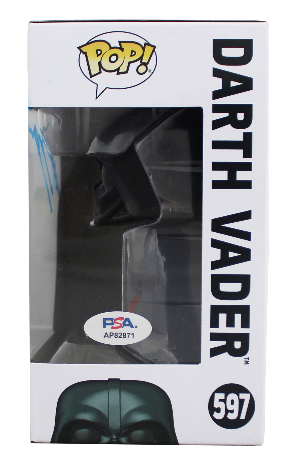 Hayden Christensen Star Wars Signed Vader #579 Funko Pop Figure PSA/DNA #AP82871