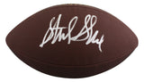 Packers Sterling Sharpe Signed Wilson Super Grip Football W/ Case BAS Witnessed
