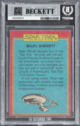 William Shatner Signed 1979 Star Trek #63 Star Explorer Card Auto 10! BAS Slab