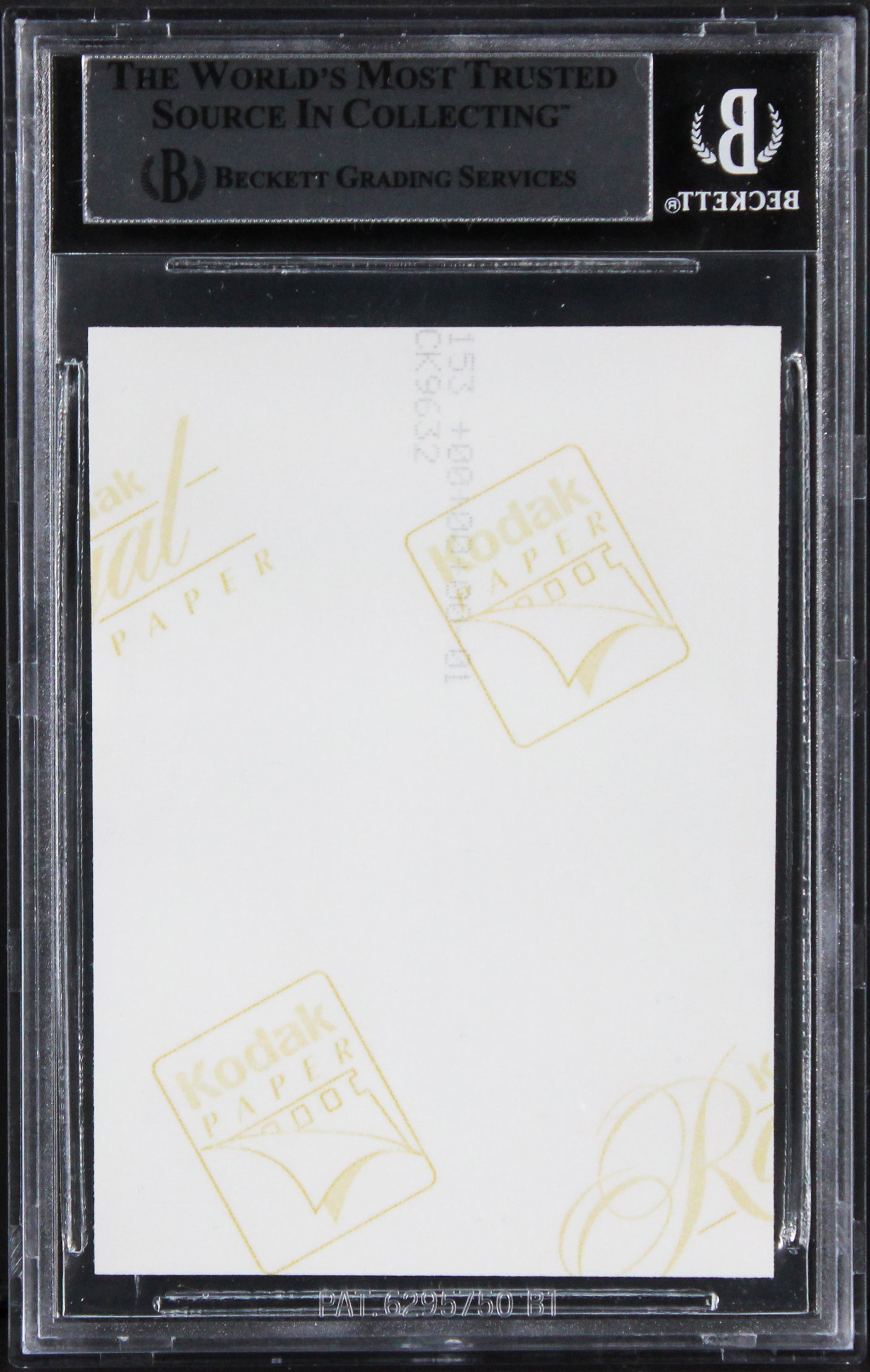 Alan Harris Star Wars Authentic Signed Custom Trading Card BAS Slabbed