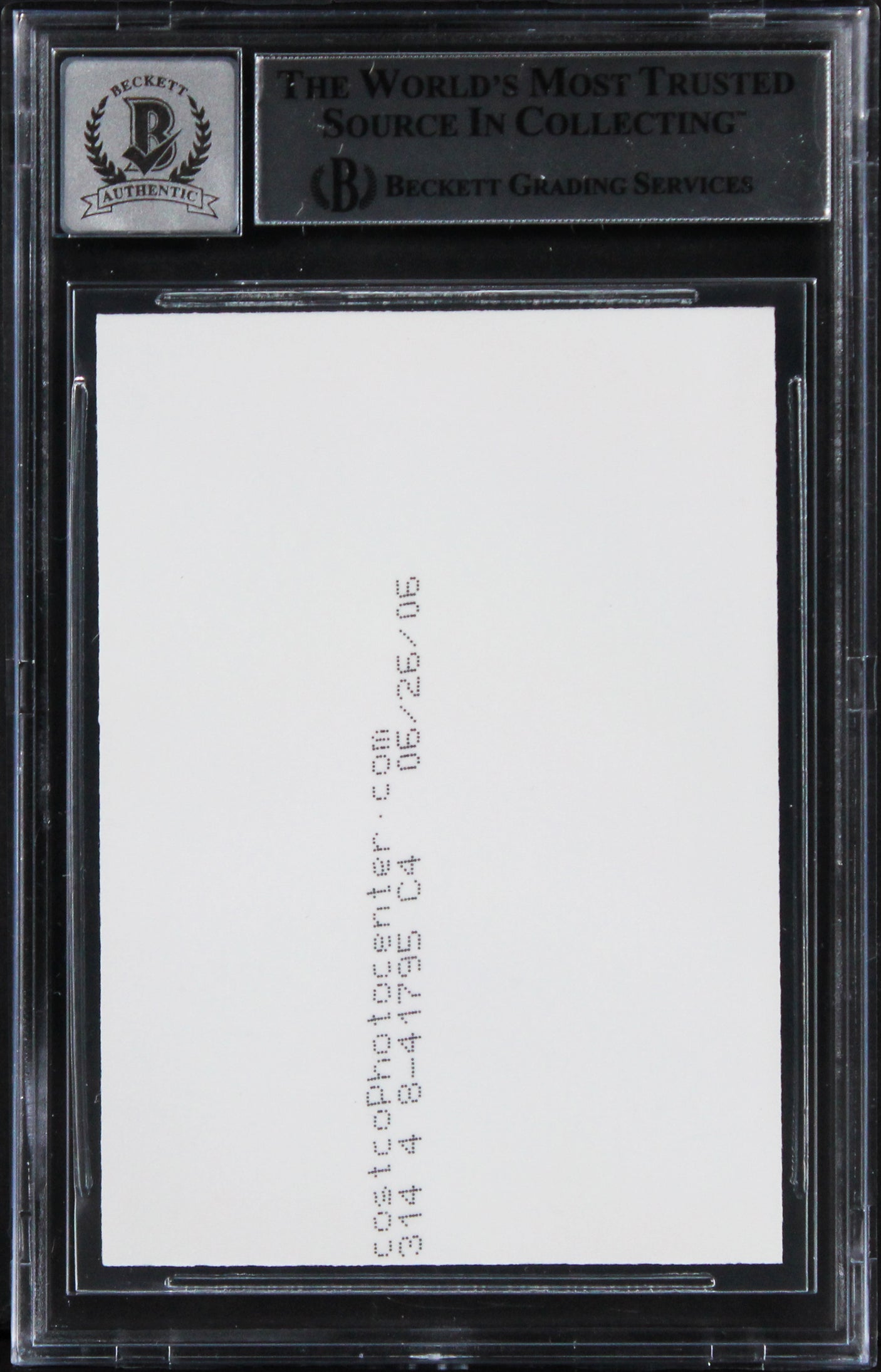 Leslie Schofield Star Wars Signed Custom Trading Card Auto 10! BAS Slabbed