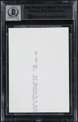 Leslie Schofield Star Wars Signed Custom Trading Card Auto 10! BAS Slabbed