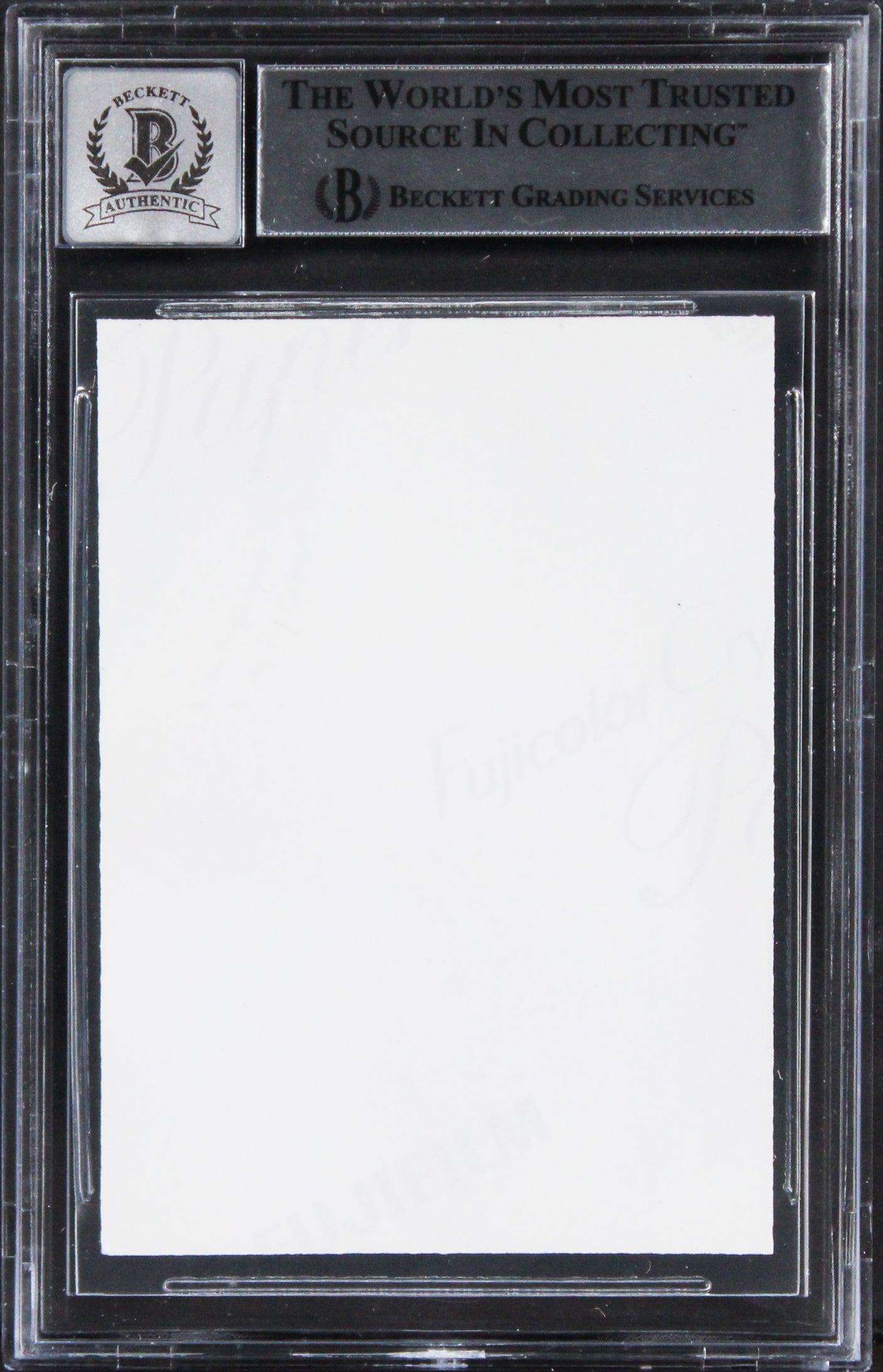 George Roubicek Star Wars Signed Custom Trading Card Auto 10! BAS Slabbed