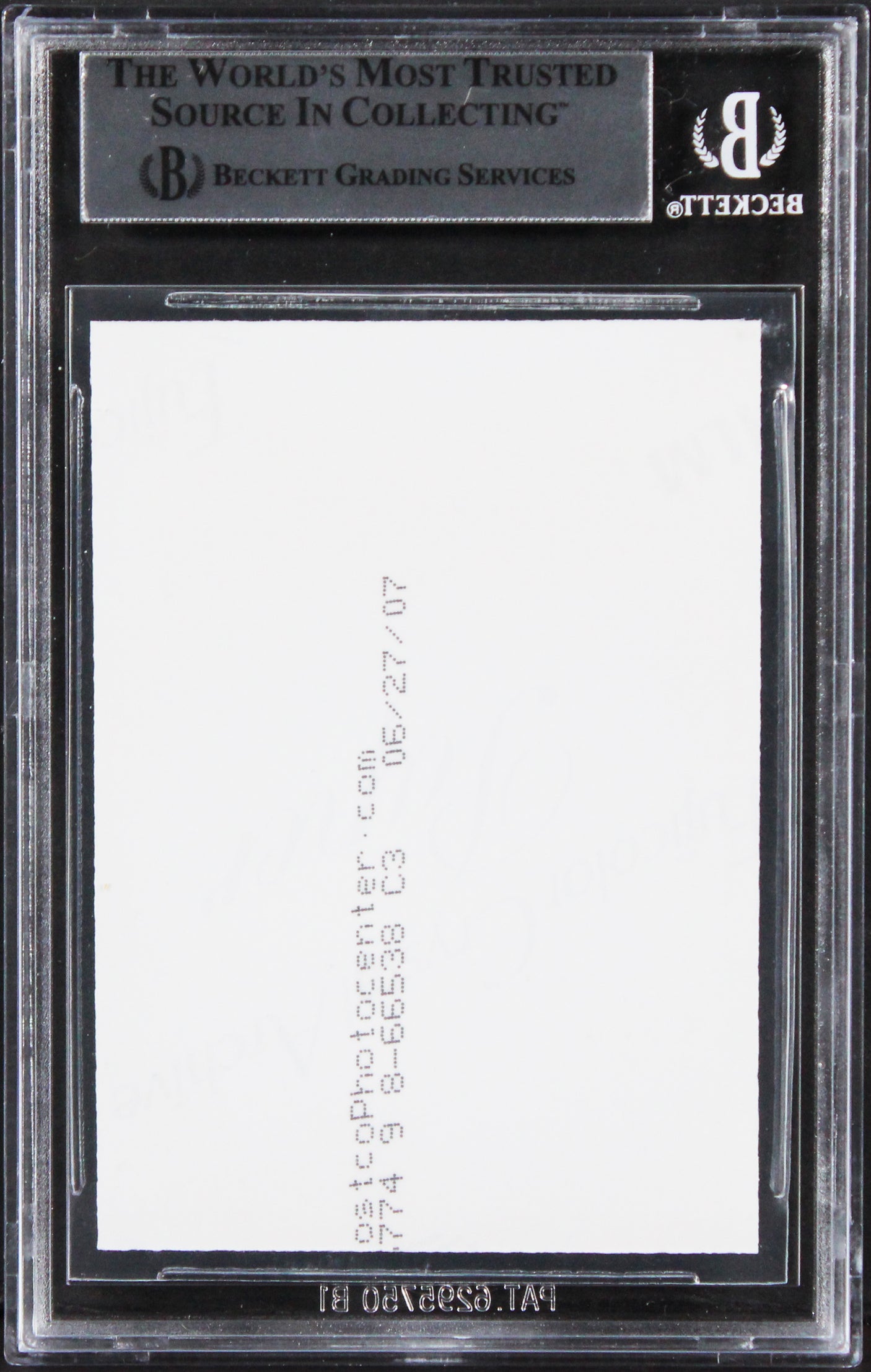 Brigitte Kahn Star Wars "Stand By Ion Control" Signed Custom Card BAS Slabbed