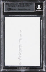 Brigitte Kahn Star Wars "Stand By Ion Control" Signed Custom Card BAS Slabbed