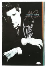 Michael Buble Authentic Signed Call Me Irresponsible Tour Program JSA #CL51524
