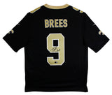 Saints Drew Brees Authentic Signed Black Nike Limited Jersey BAS Witnessed