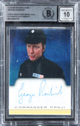 George Roubicek Star Wars Signed Custom Trading Card Auto 10! BAS Slabbed